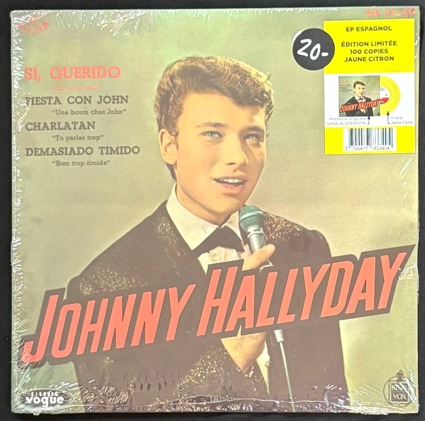 International: 7” Hallyday, Johnny - SI, QUERIDO (JK)