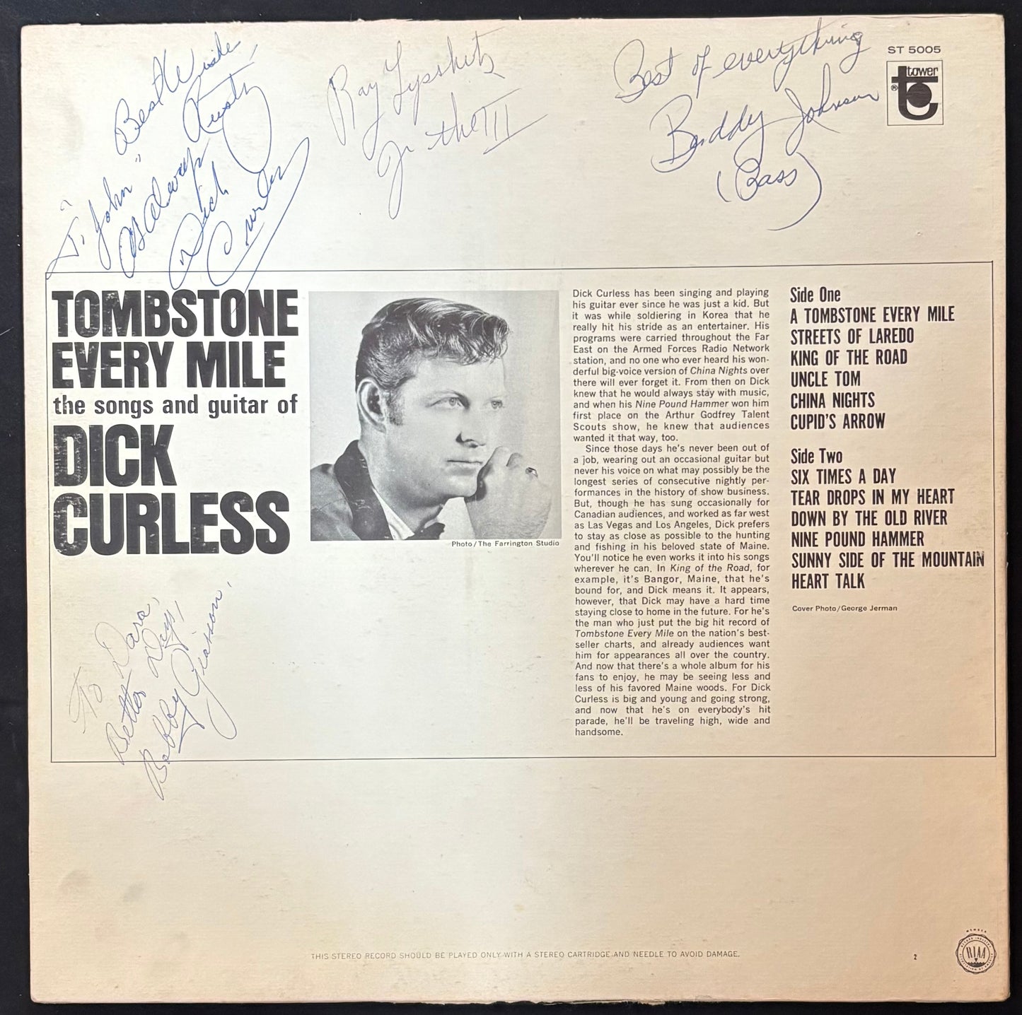 Curless, Dick  - A Tombstone Every Mile (GG)