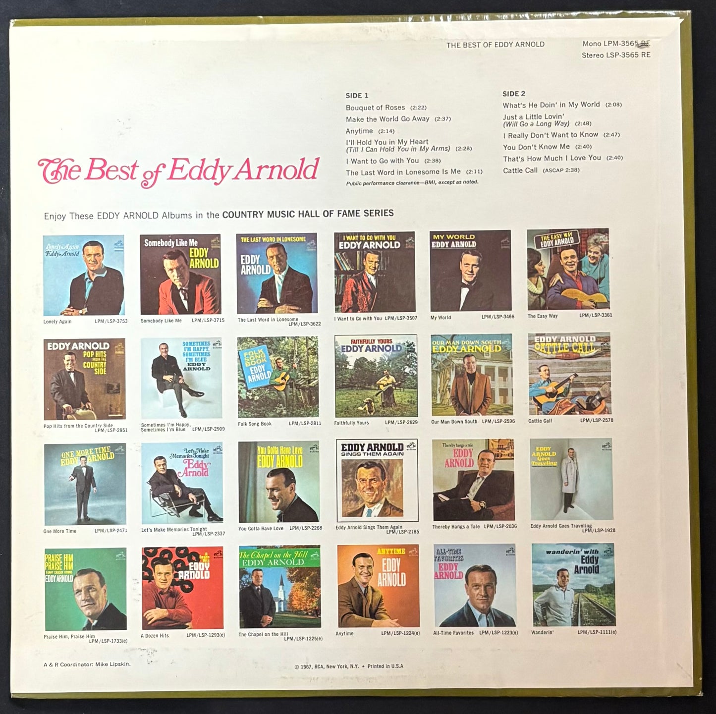 Arnold, Eddy  - The Best of Eddy Arnold (GG)
