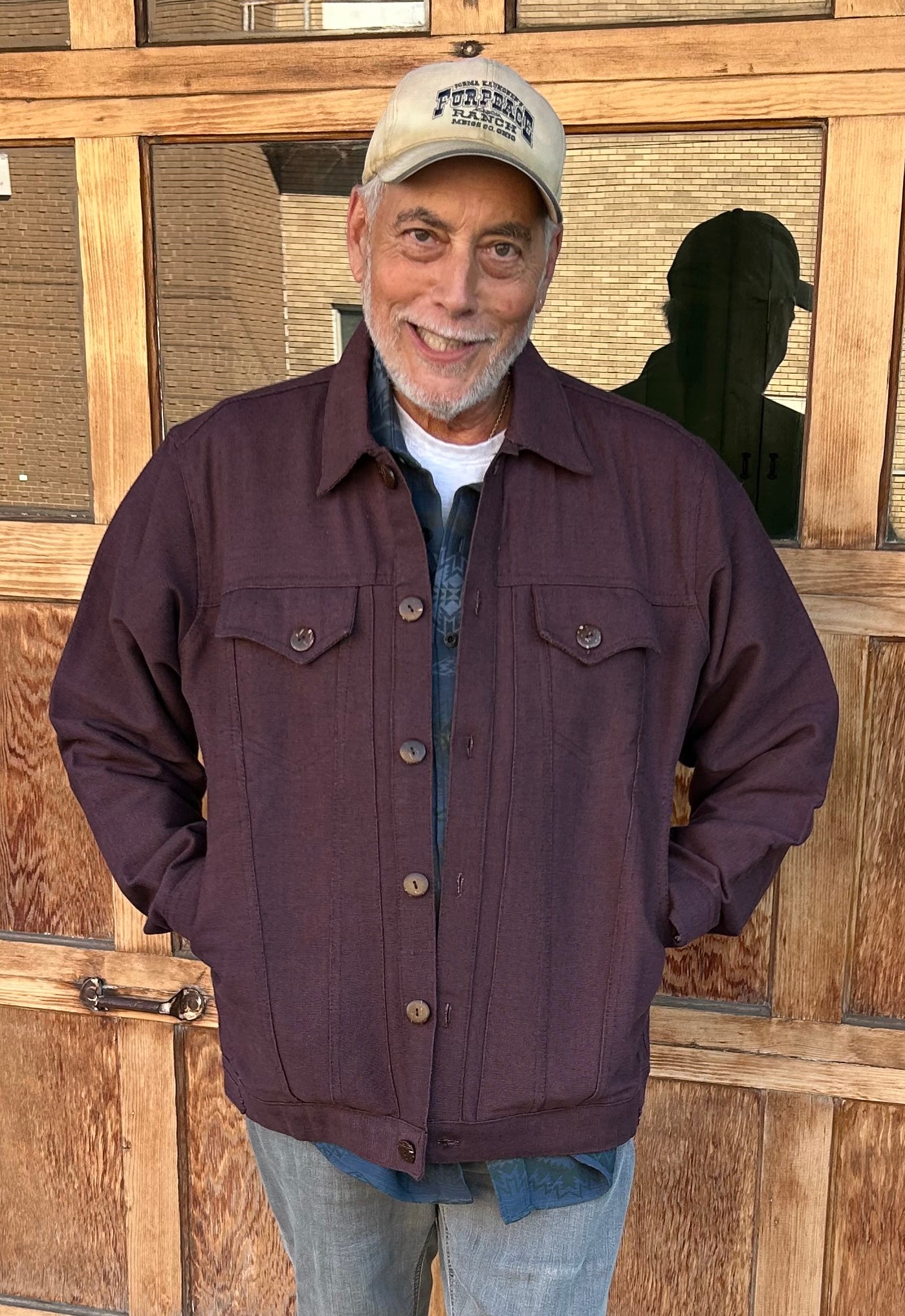 Jacket: Men's Heavy Cotton with Pockets (Three Colors)