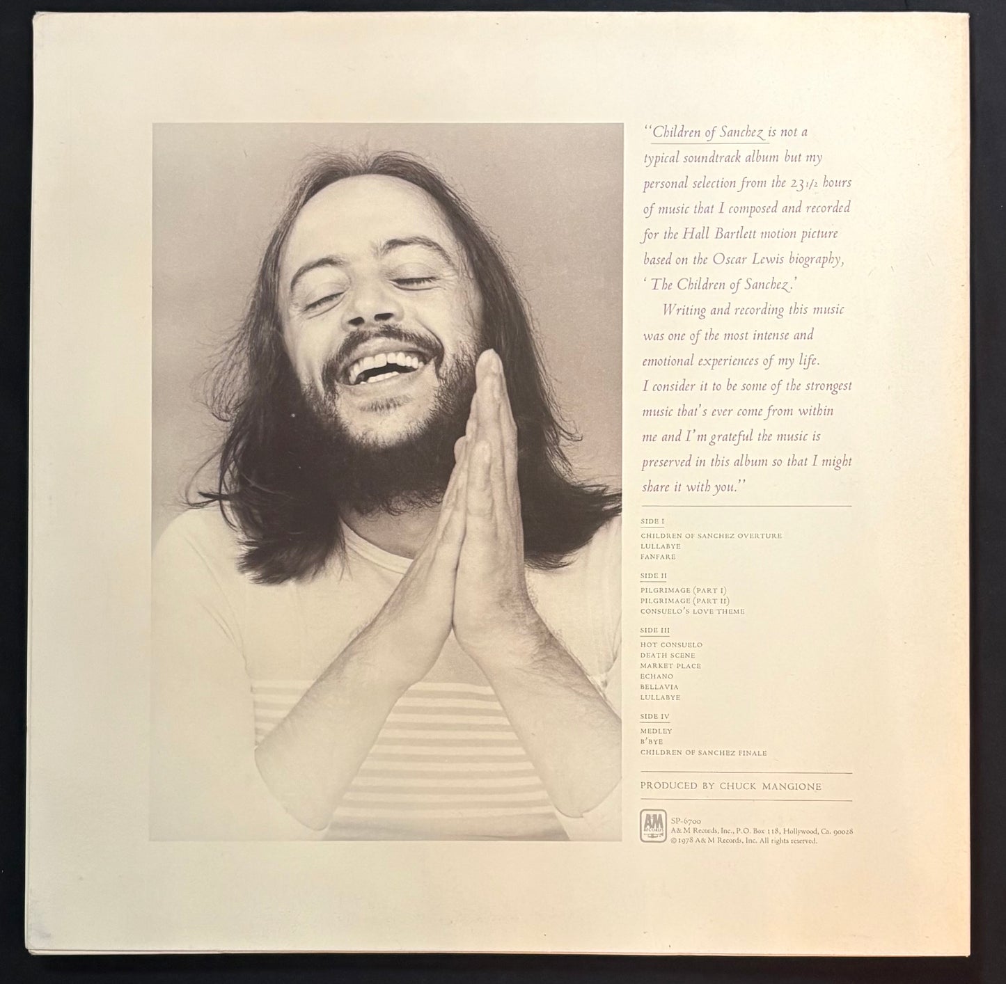 Mangione, Chuck - Children of Sanchez (JH)