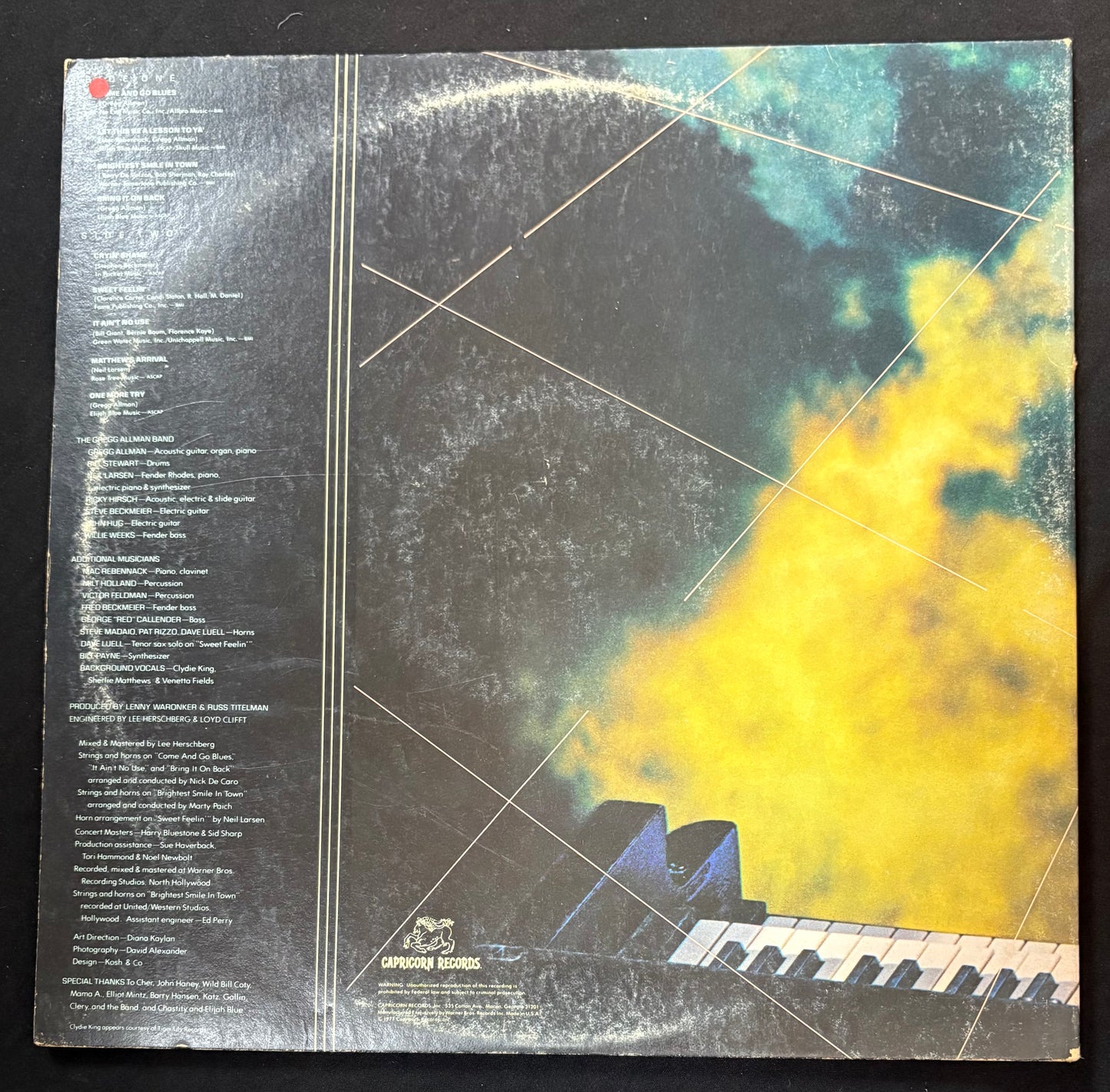 The Gregg Allman Band - Playing Up A Storm (JK)