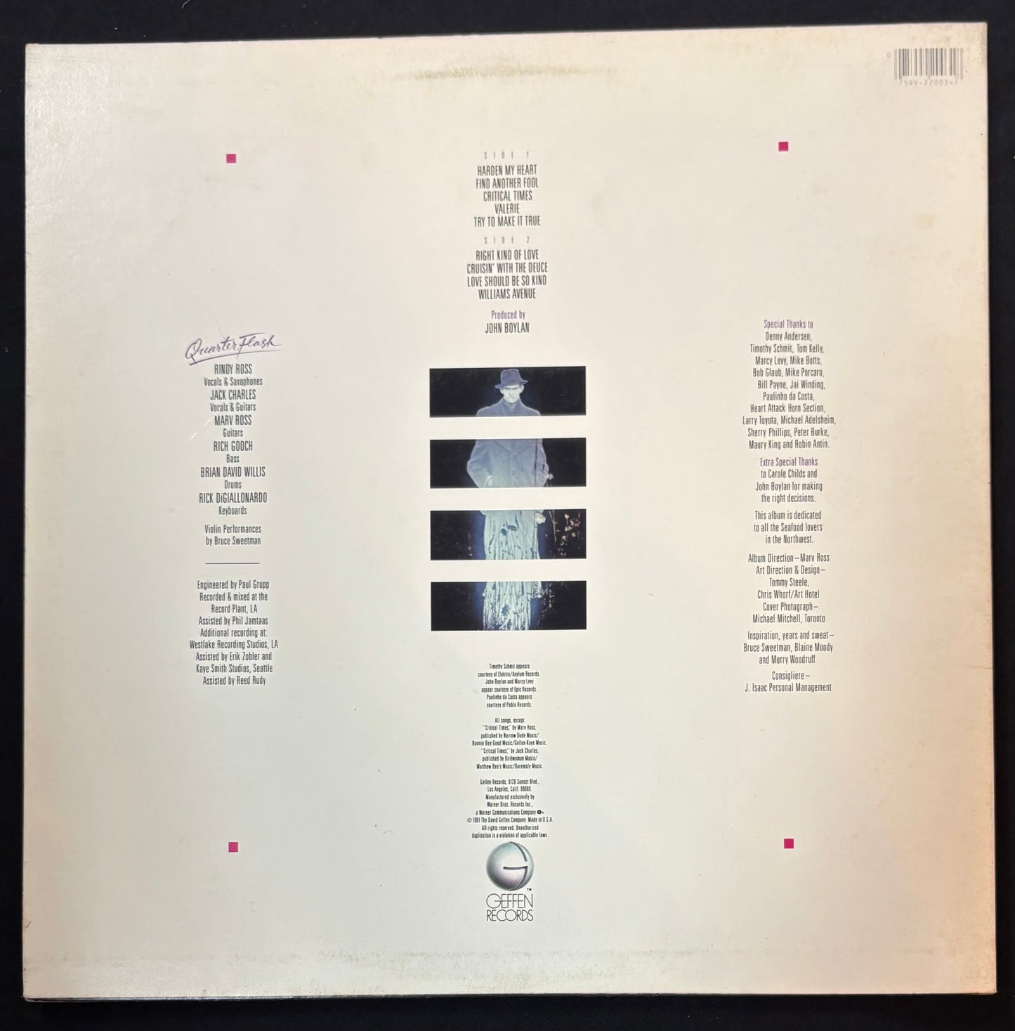 Quarterflash - Eponymous (JK)