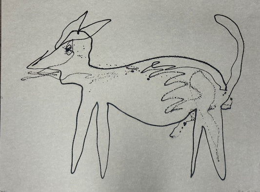 Malles Meje Art: Original Art Entitled: Mutt