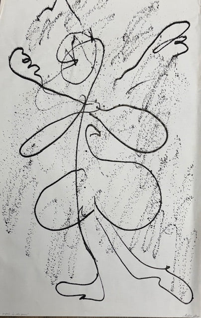 Malles Meje Art: Original Art Entitled: Making Angels In The Snow