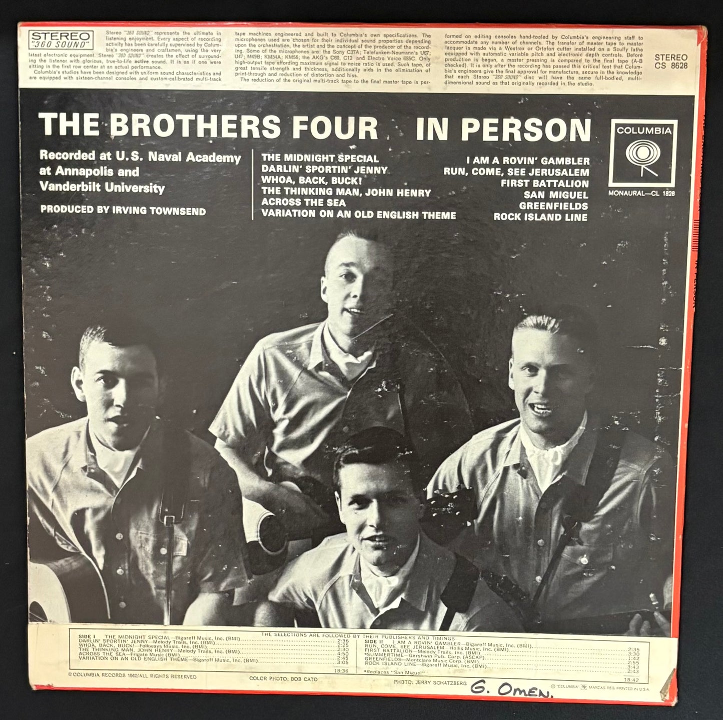The Brothers Four - In Person (JH)