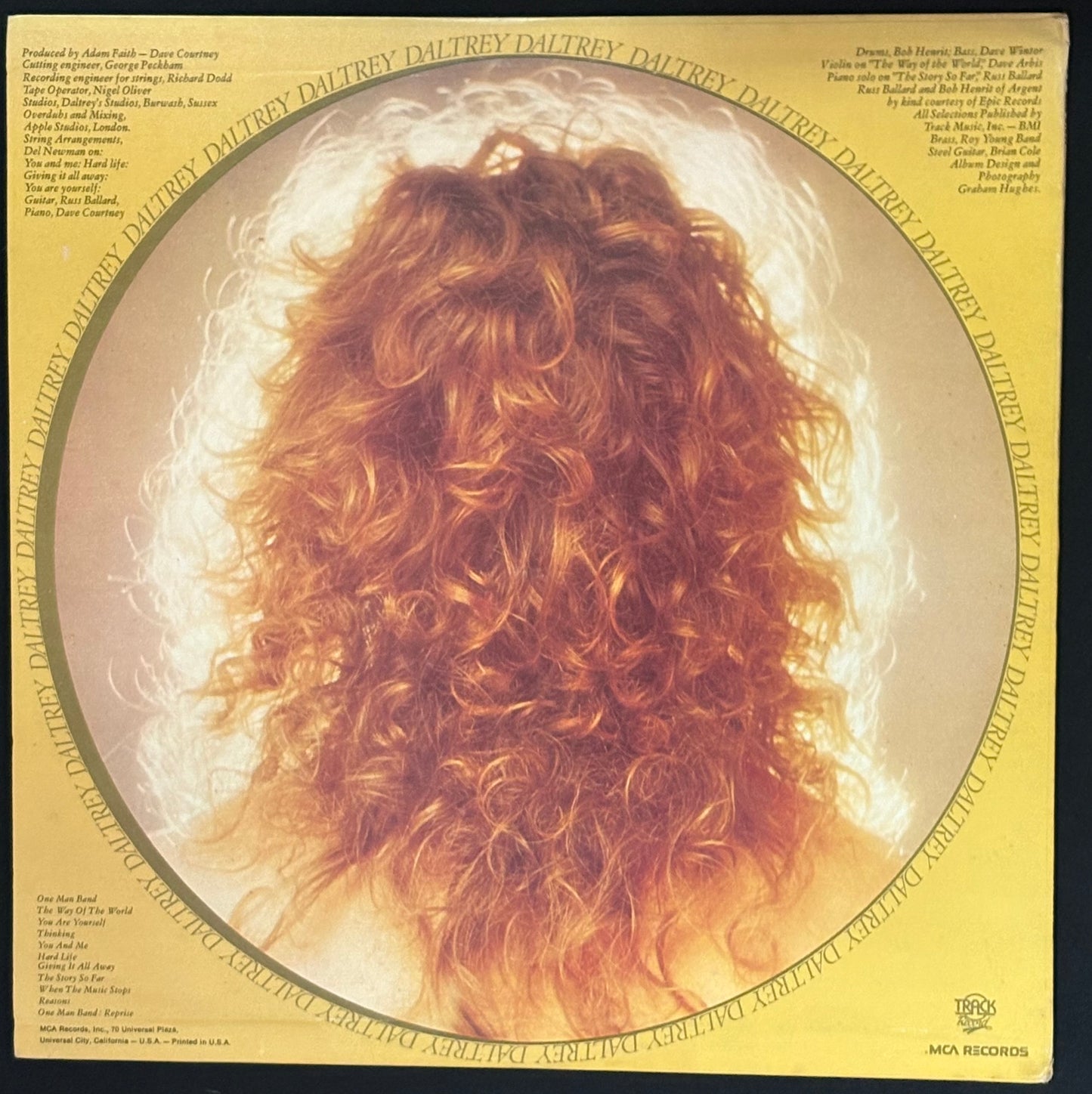 Daltrey, Roger - Daltrey (JH)