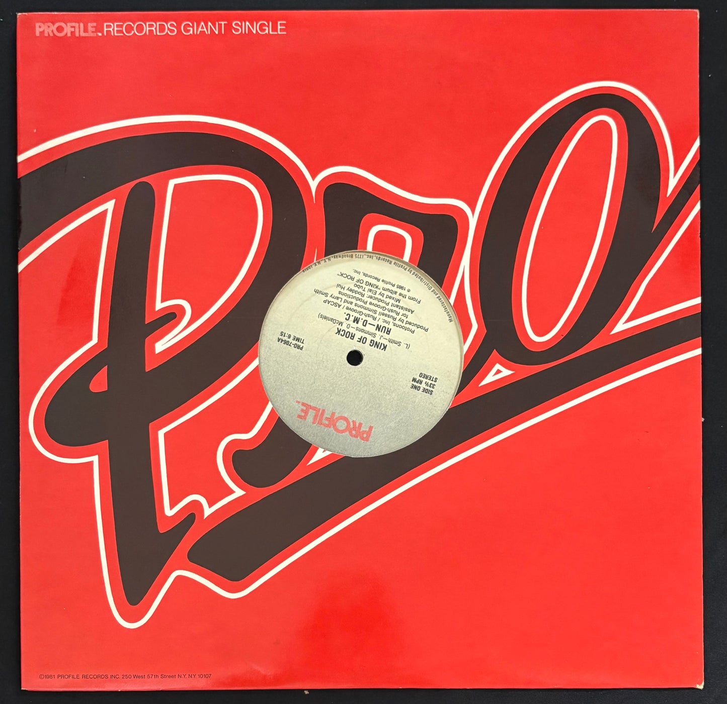 Run D.M.C. - King Of Rock Single (JH)