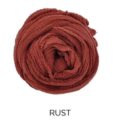 Scarf: Giant 100% Crinkled Cotton