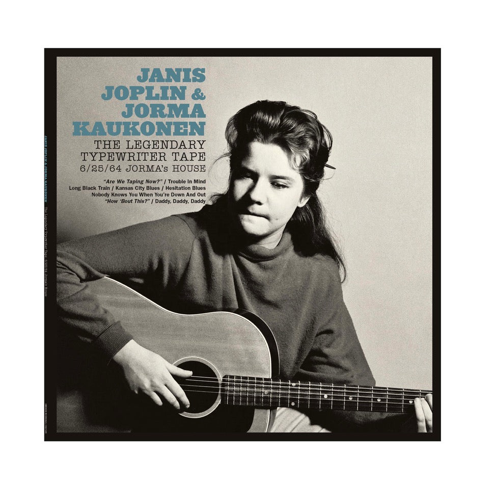 Vinyl: Janis Joplin & Jorma Kaukonen "The Legendary Typewriter Tapes" 6/25/64 Jorma's House (SIGNED)