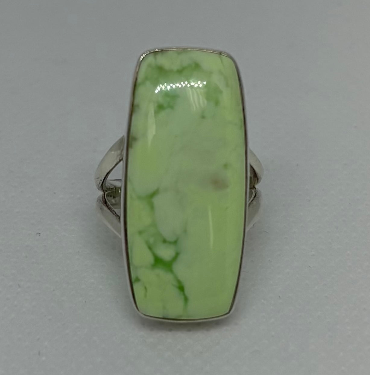 Rings: Lemon Chrysoprase