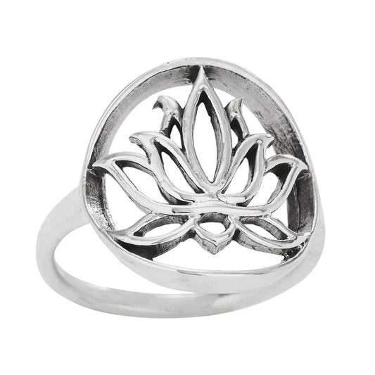 Rings: Sacred Lotus Flower