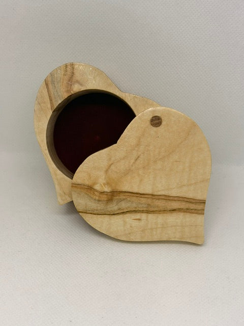 Trinket Heart Box: Locally Salvaged Wood (Various)