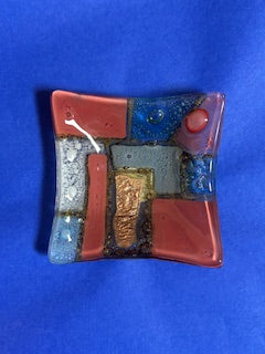 Trinket Dish: Fused Glass Trinket Holder