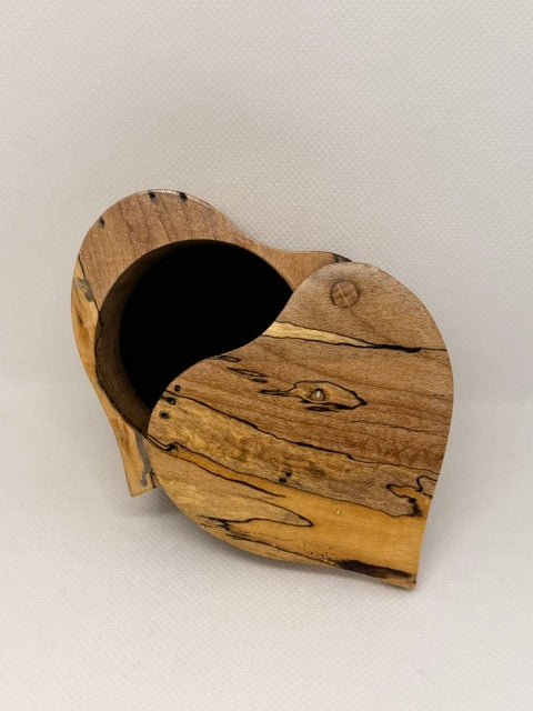 Trinket Heart Box: Locally Salvaged Wood (Various)