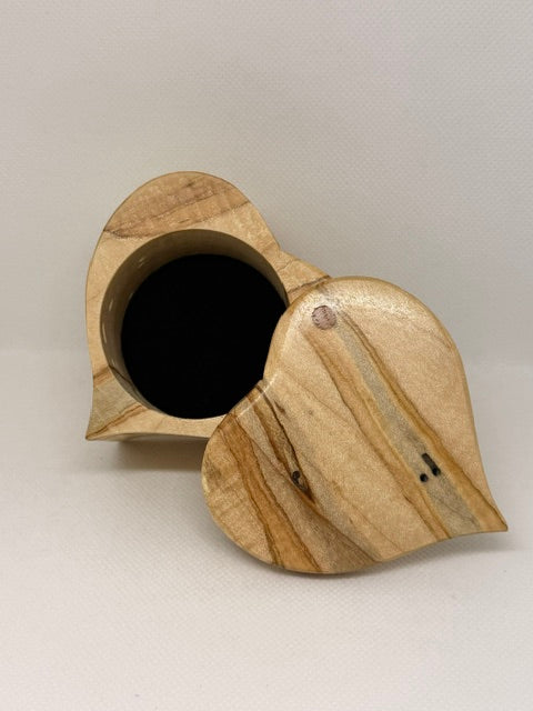 Trinket Heart Box: Locally Salvaged Wood (Various)