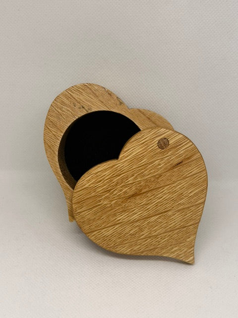 Trinket Heart Box: Locally Salvaged Wood (Various)