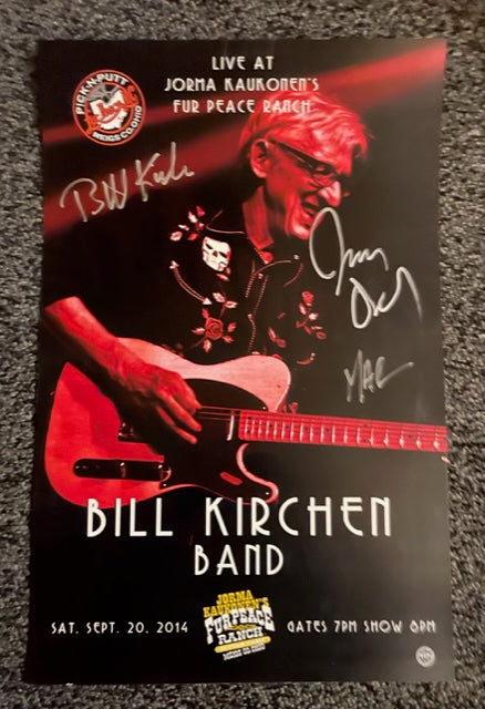 FPS - 09/20/2014 Bill Kirchen Band (SIGNED)