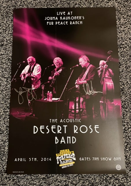 FPS - 04/05/2014 Desert Rose Band (SIGNED)