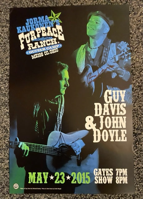 FPS - 05/23/2015 Guy Davis and John Doyle (SIGNED BY GUY DAVIS)