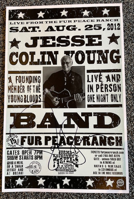 FPS - 08/25/2012 Jesse Colin Young Band (SIGNED)