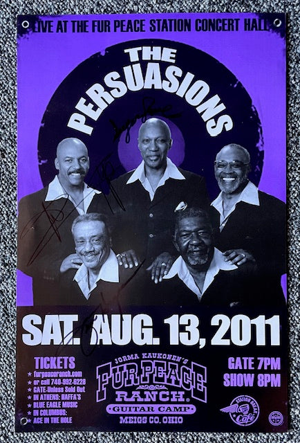 FPS - 08/13/2011 The Persuasions (SIGNED)