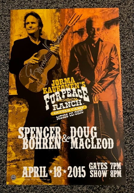 FPS - 04/18/2015 Spencer Bohren & Doug MacLeod (SIGNED)