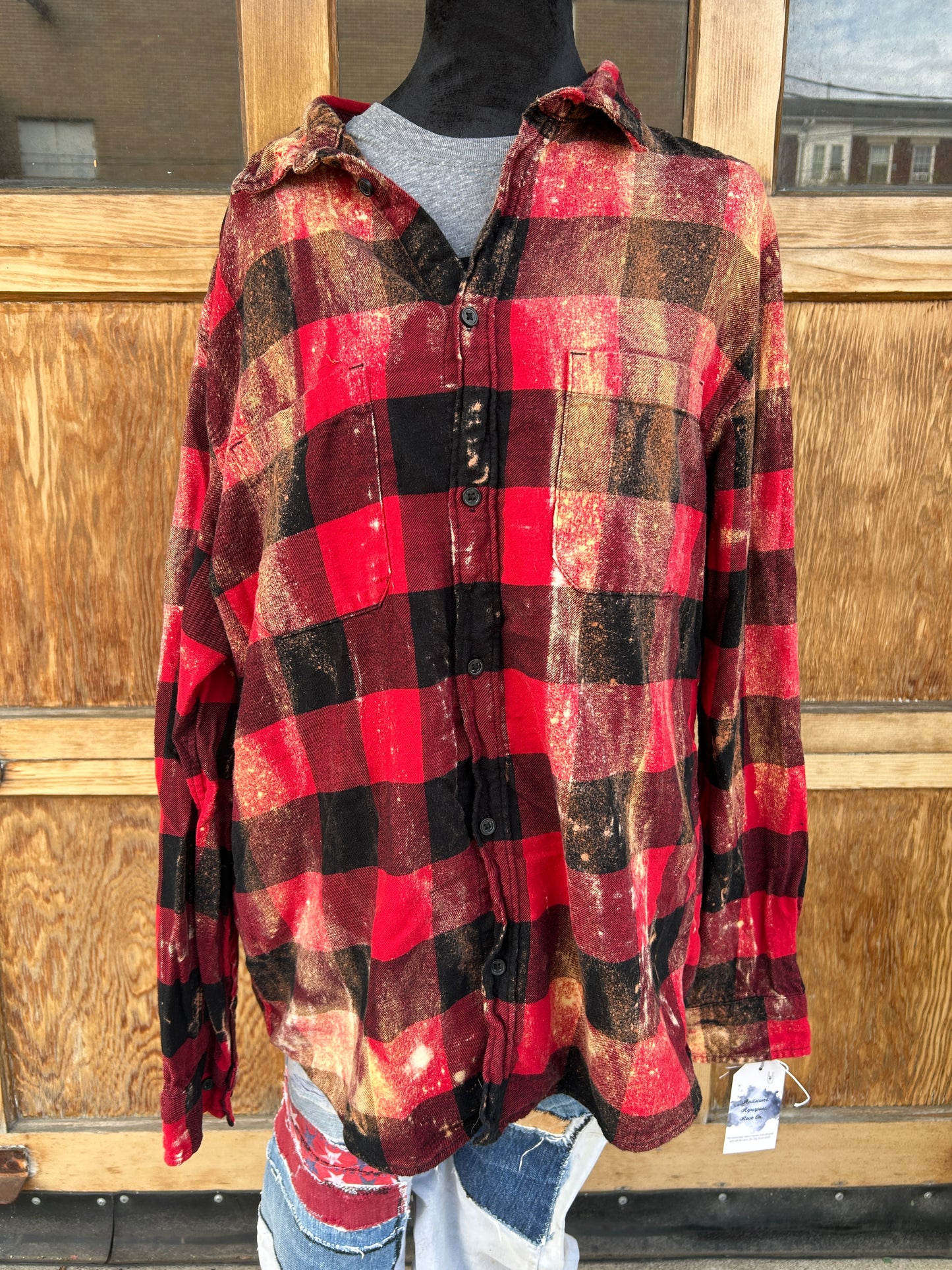 Flannels: Upcycled