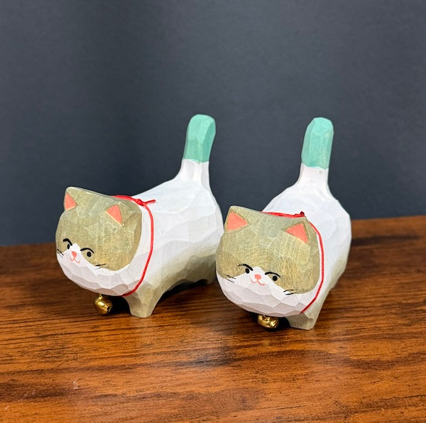 Wooden Cats: Three Designs