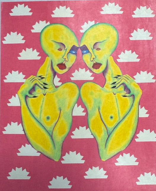 Malles Meje Art: Original Art/Entitled: Junkie