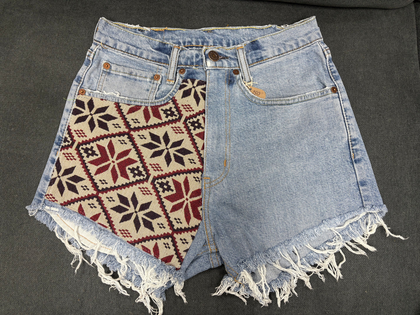 Shorts: Upcycled Denim (Various Designs)