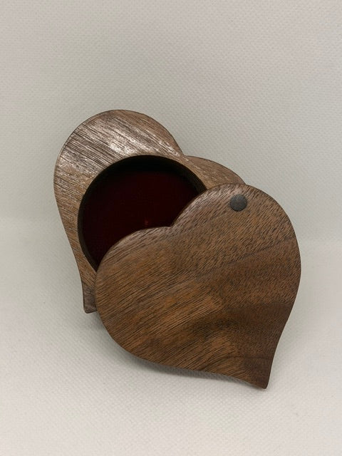 Trinket Heart Box: Locally Salvaged Wood (Various)