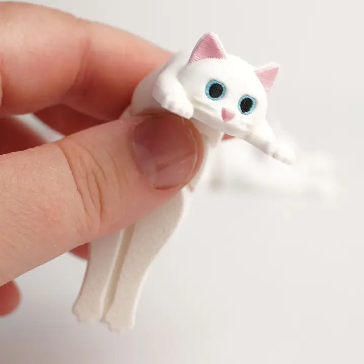 3D Printed Fidget Cats: (Various Colors)