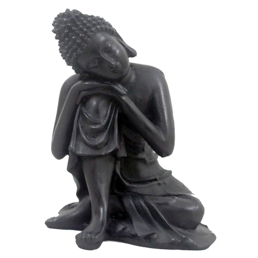 Buddha: Peaceful Black Resting Buddha