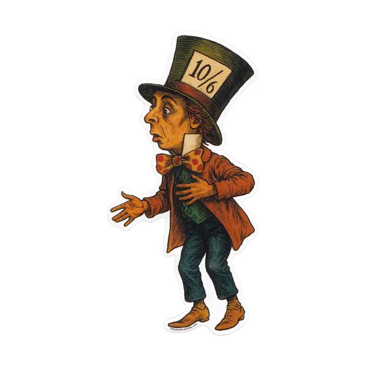 Sticker: Alice in Wonderland - Mad Hatter