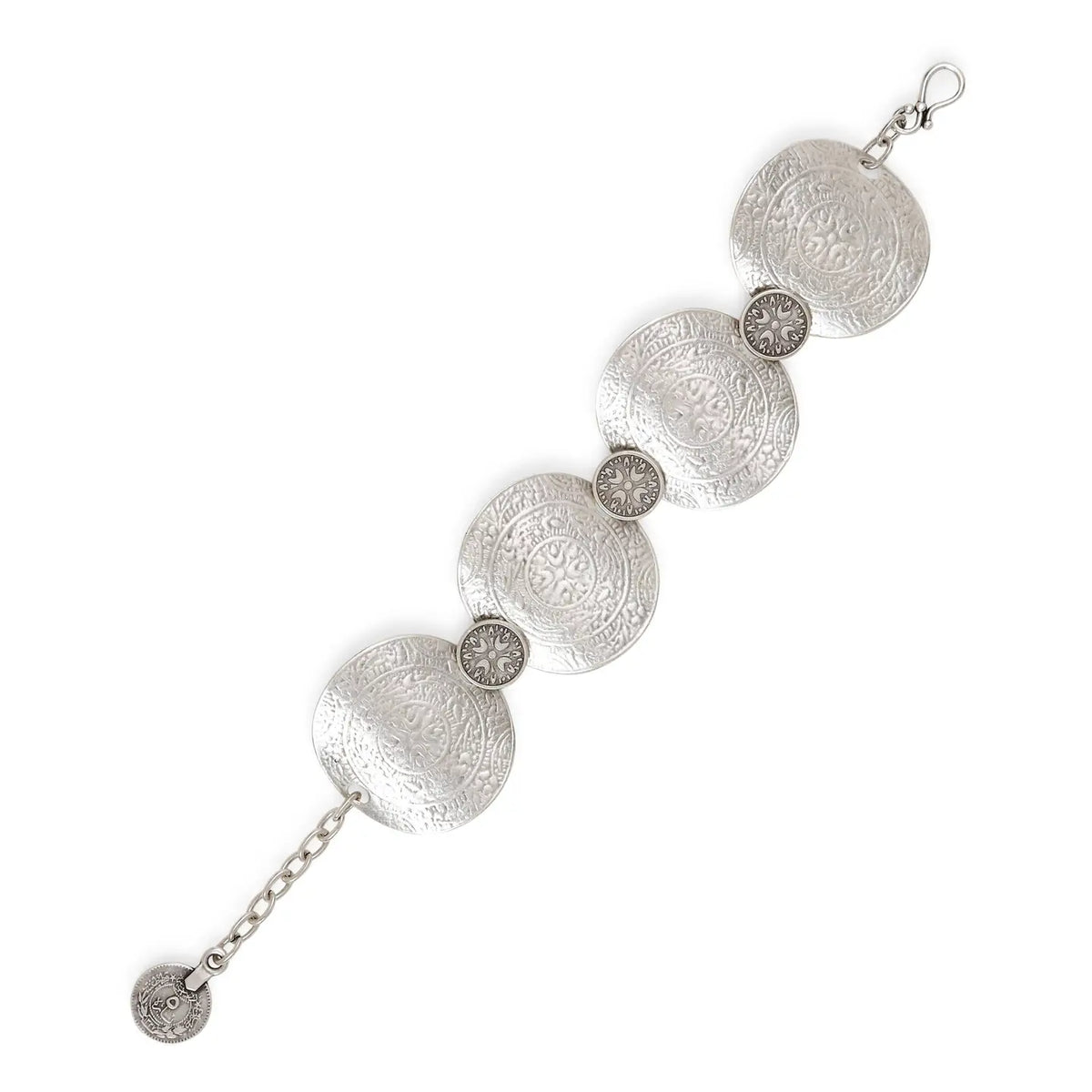 Bracelet: Pewter Egyptian Disc