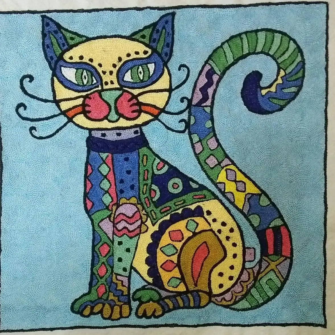 Pillow: Silk Cats (Various Designs)