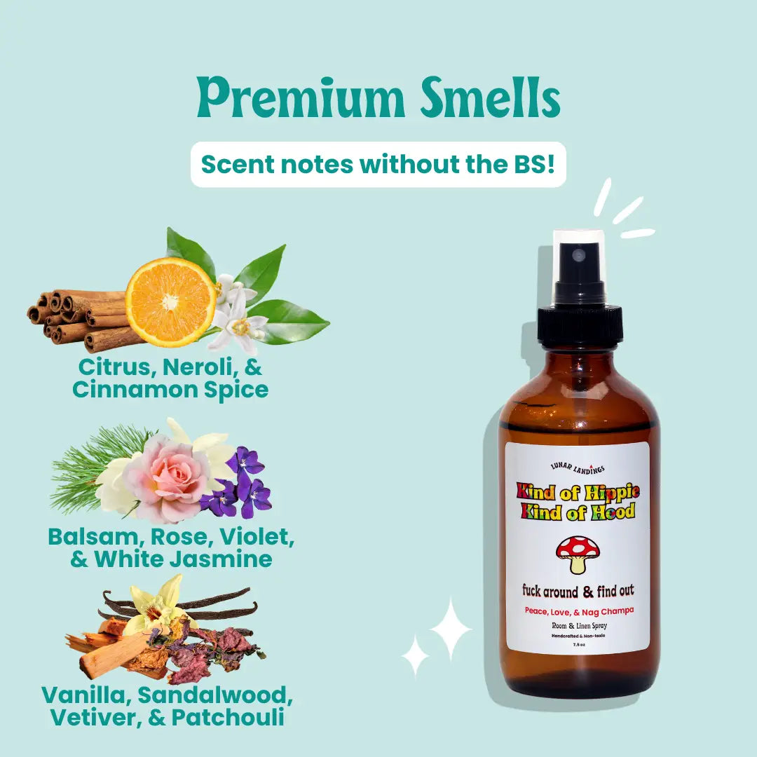 Room and Linen Sprays: Nag Champa