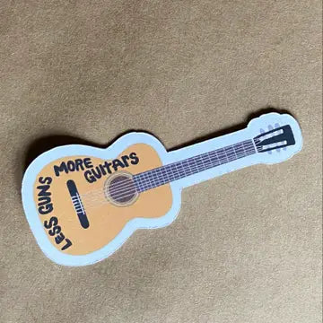 Less Guns More Guitar