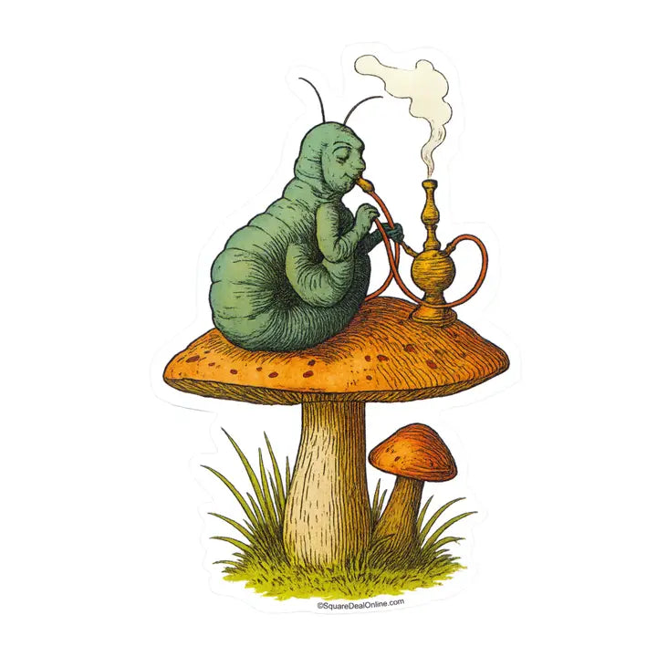 Sticker: Alice in Wonderland - Caterpillar