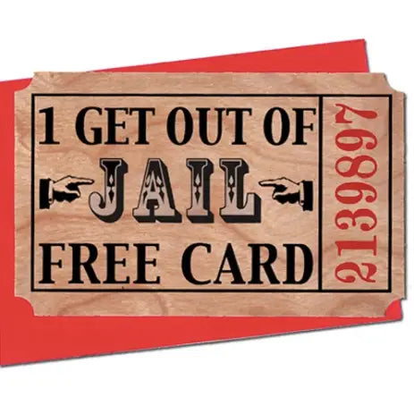 Cards: Wooden Ticket