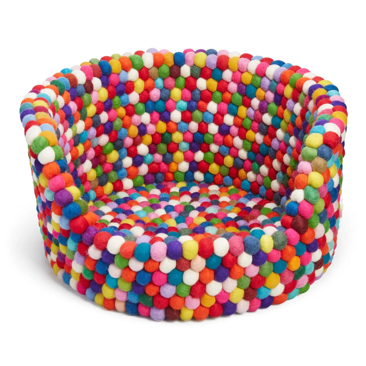 Felted Pet Bed: Bubble Bed