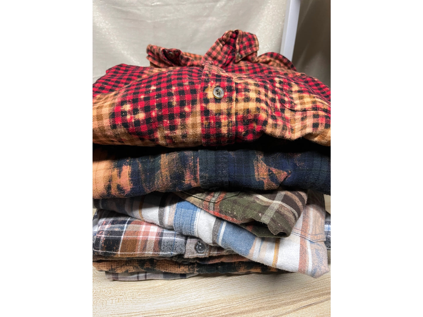 Flannels: Upcycled