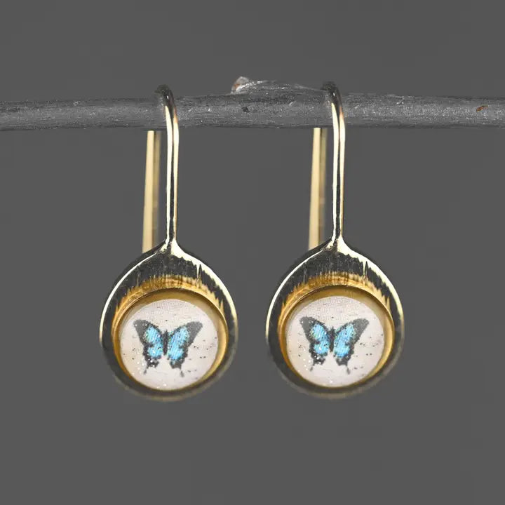Earrings: Simple Classic Image Drop Earrings (Various)
