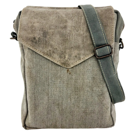 Crossbody: Recycled Military Tent