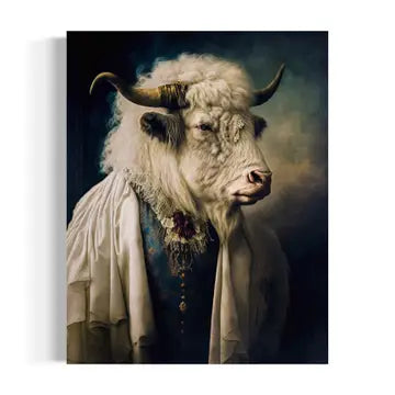 Art Print: White Buffalo