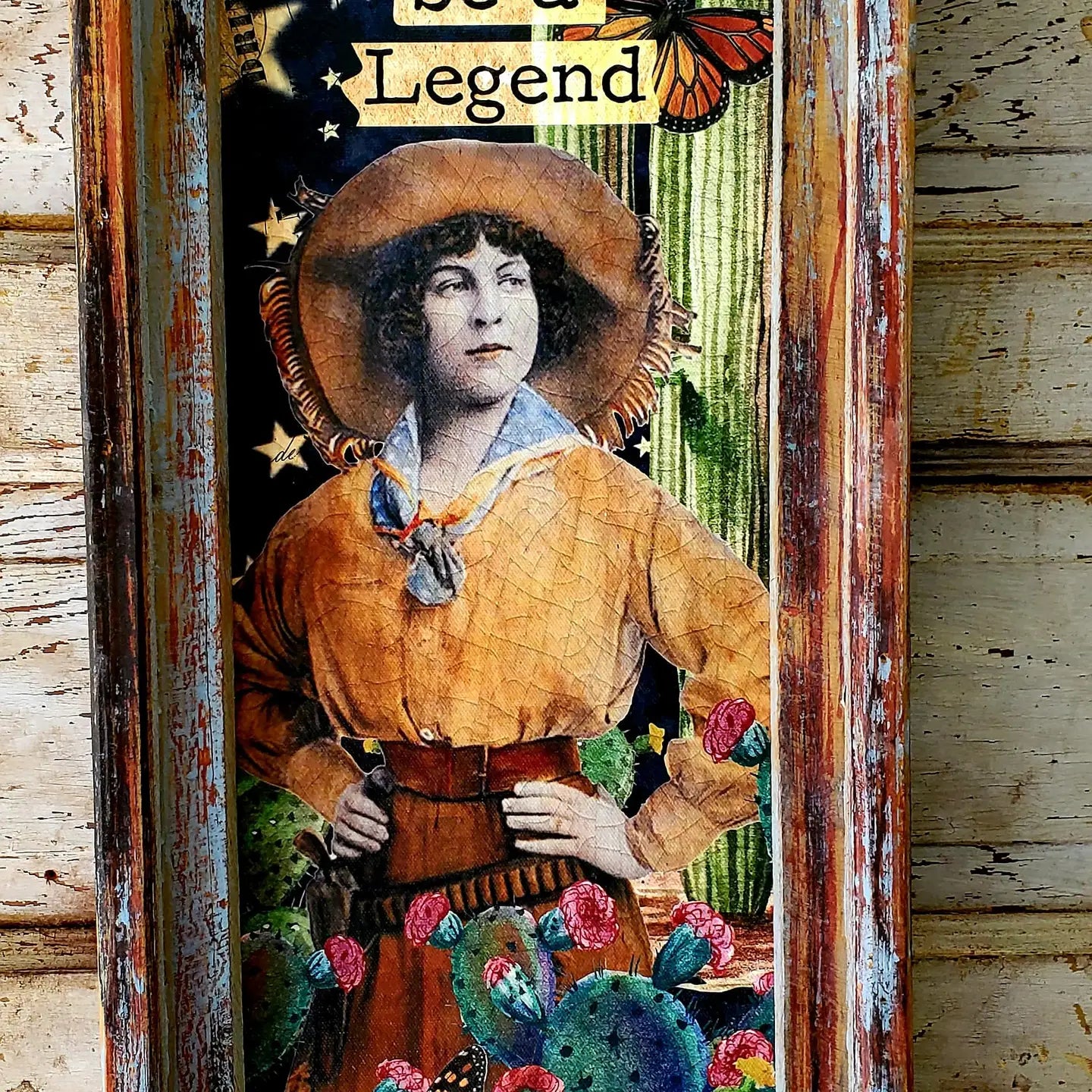 Art Print: Don't Be a Lady, Be a Legend (Framed)