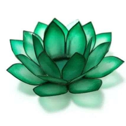 Votive: Capiz Shell Lotus Flowers (Various Colors)