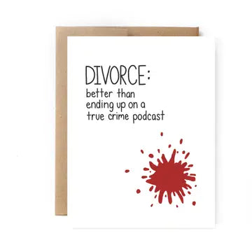 Cards: Divorce - True Crime