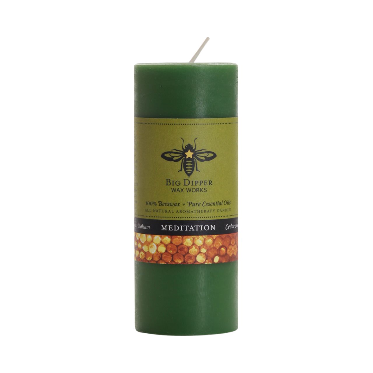 Candles: Beeswax Pillars: Three Sizes (Various Scents)
